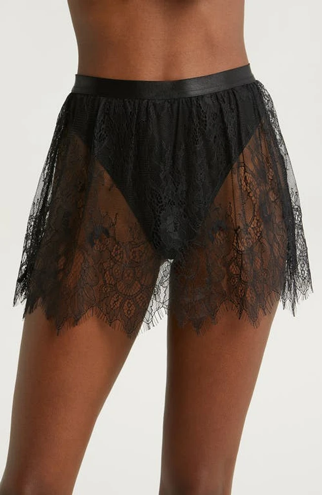 KILO BRAVA Skirted Thong Black at Nordstrom,