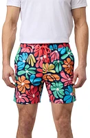 Psycho Bunny Mentz Swim Trunks Navy at Nordstrom,