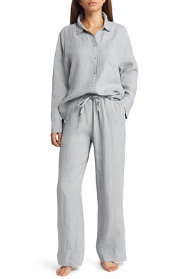 Parachute Linen Lounge Pants in Slate at Nordstrom, Size X-Small