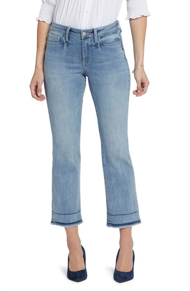 NYDJ Barbara Fray Hem Ankle Bootcut Jeans State at Nordstrom,