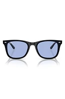 Ray-Ban 65MM SQUARE in Black at Nordstrom