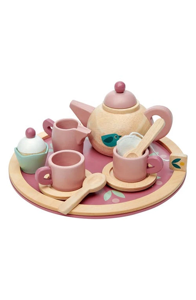 Tender Leaf Toys Mini Chef Birdie Tea Set in Pink at Nordstrom