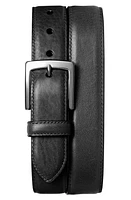 Shinola Bedrock Leather Belt in Black at Nordstrom, Size 32