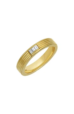 Bony Levy Men's Diamond Baguette Ring in 18K Yellow Gold at Nordstrom, Size 10