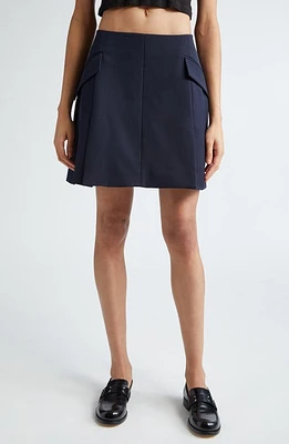 Meryll Rogge Twill Tailored Blazer Skirt Navy at Nordstrom, Us