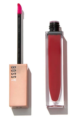 BOSSY COSMETICS Power Woman Essentials Bossy Gloss in Feisty at Nordstrom