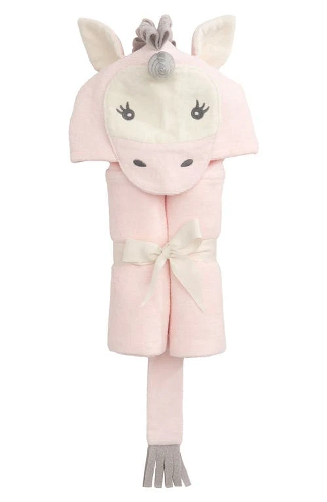 Elegant Baby Terry Velour Hooded Unicorn Towel at Nordstrom