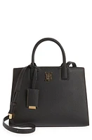 burberry Mini TB Leather Tote in Black at Nordstrom