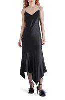 Steve Madden Lucielle Handkerchief Hem Satin Slipdress at Nordstrom,