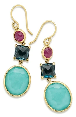 Ippolita Lollipop Triple Doublet Drop Earrings in Yellow Gold at Nordstrom