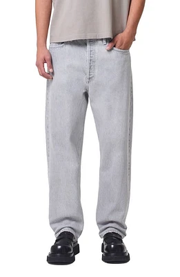 AGOLDE '90s Organic Cotton Straight Leg Jeans Rain at Nordstrom,