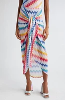 Missoni Chevron Skirted Cover-Up Shorts Multicolor White Base at Nordstrom, Us