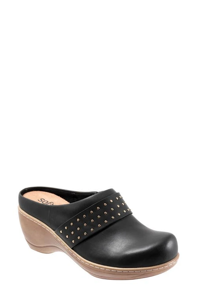 SoftWalk Marana Clog Black at Nordstrom,