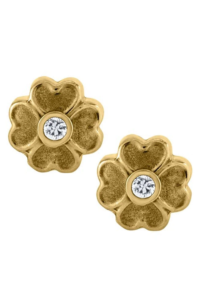 Mignonette 14k Gold Flower Earrings at Nordstrom