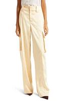 A. L.C. Bryan Wide Leg Cargo Pants Apricot Sherbert at Nordstrom,