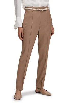 Reiss Wren Tapered Ankle Pants Mink Neutral at Nordstrom,