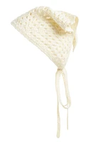 BP. Crochet Headscarf in Ivory at Nordstrom