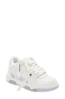 Off-White Out of Office For Walking Sneaker in White Lilac at Nordstrom, Size 10Us