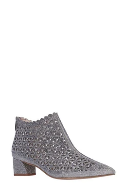 J. Reneé Jacinta Pointed Toe Bootie Pewter at Nordstrom,