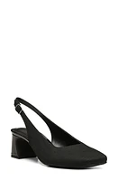 NYDJ Faelynn Square Toe Slingback Pump Black at Nordstrom,