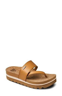 Reef Sol Hi Platform Sandal Natural at Nordstrom,