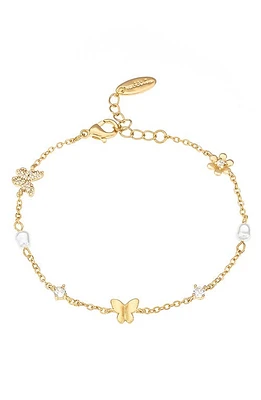 Ettika Butterfly Station Bracelet in Gold at Nordstrom