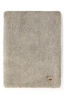 UGG(r) Matti Faux Fur Throw Blanket in Putty at Nordstrom