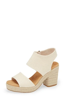 TOMS Majorca Platform Sandal Natural Basket at Nordstrom,