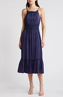 Rails Magdalene Smocked Waist Sundress in Admiral Blue at Nordstrom, Size Large