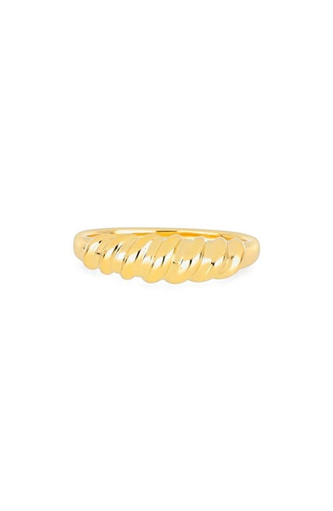 EF Collection Jumbo Twist Ring in 14Kyg at Nordstrom, Size 6