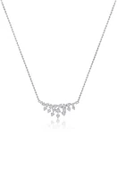 Hueb Luminus Diamond Bar Pendant Necklace in White Gold at Nordstrom, Size 18