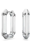 Swarovski Lucent Hoop Earrings in Clear at Nordstrom