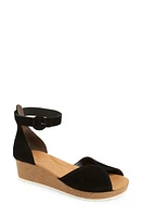 Paul Green Venice Wedge Sandal Suede at Nordstrom,