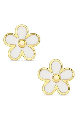 Lily Nily Flower Stud Earrings in Gold at Nordstrom