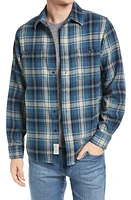 Schott NYC Two-Pocket Long Sleeve Flannel Button-Up Shirt at Nordstrom,