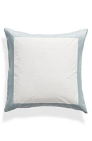 SFERRA Casida Euro Sham in White/Poolside at Nordstrom