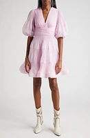 Zimmermann Pleated Tiered Minidress at Nordstrom,