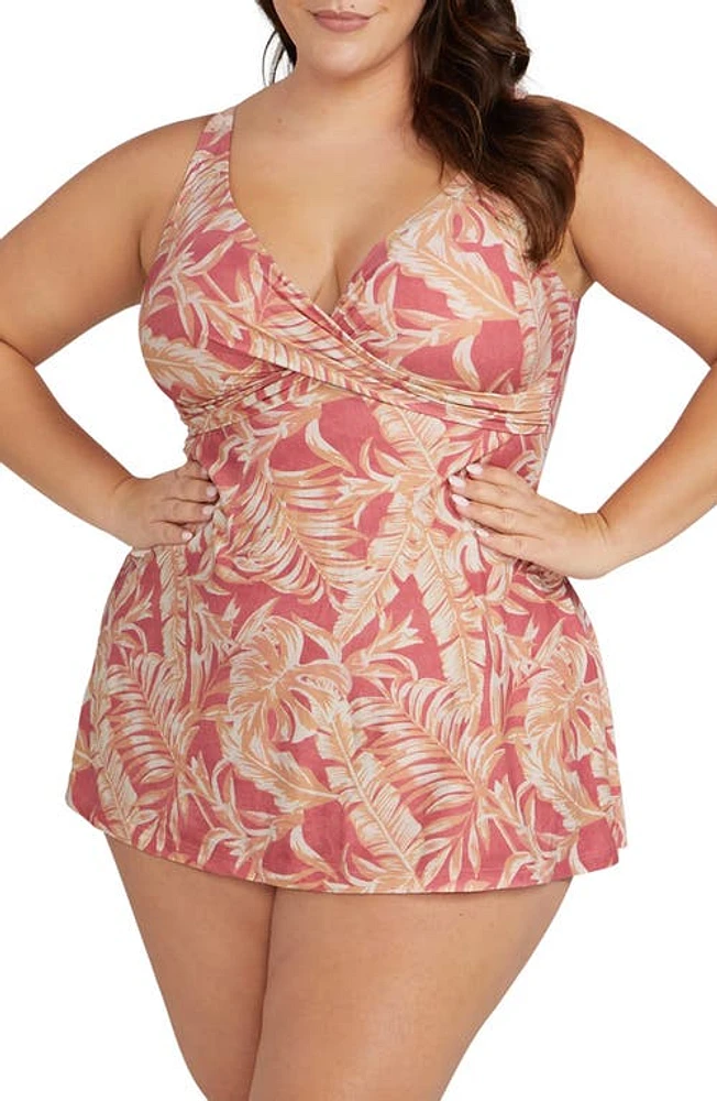 Artesands Delacroix Swim Dress Coral at Nordstrom, Us