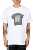 PLEASURES Broken-In Cotton Graphic T-Shirt White at Nordstrom,