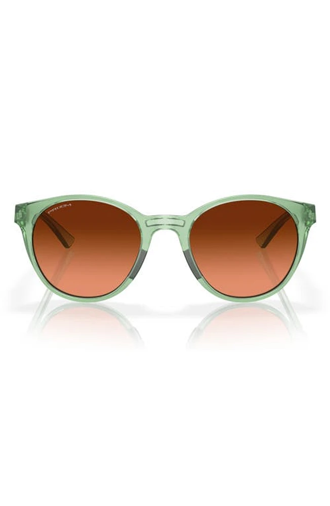 Oakley Spindrift 52mm Prizm Round Sunglasses in Green/brown Grad at Nordstrom