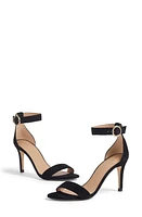 LK Bennett Ivy Ankle Strap Sandal Black at Nordstrom,