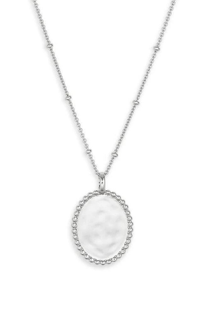 Monica Vinader Sterling Silver Pendant Necklace at Nordstrom