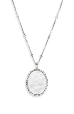 Monica Vinader Sterling Silver Pendant Necklace at Nordstrom