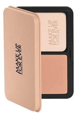 Make Up For Ever HD Skin Matte Velvet 24 Hour Blurring & Undetectable Powder Foundation in 2R38 Cool Honey at Nordstrom