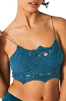 Free People Athena Scallop Crochet Bralette at Nordstrom,