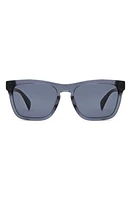 rag & bone 54mm Rectangular Sunglasses in Dark Grey/Grey at Nordstrom