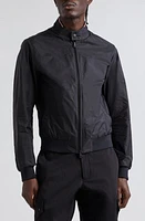 Moncler Reppe Water Repellent Rain Jacket Black at Nordstrom,