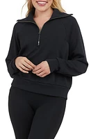 SPANX AirEssentials Half Zip Sweatshirt at Nordstrom,