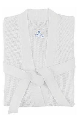 Matouk Kiran Robe in White at Nordstrom