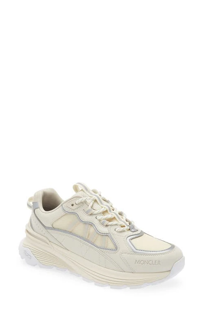 Moncler Lite Runner Low Top Sneaker in White at Nordstrom, Size 7Us